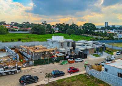 Obra condomínio Ecoville 1 Atibaia